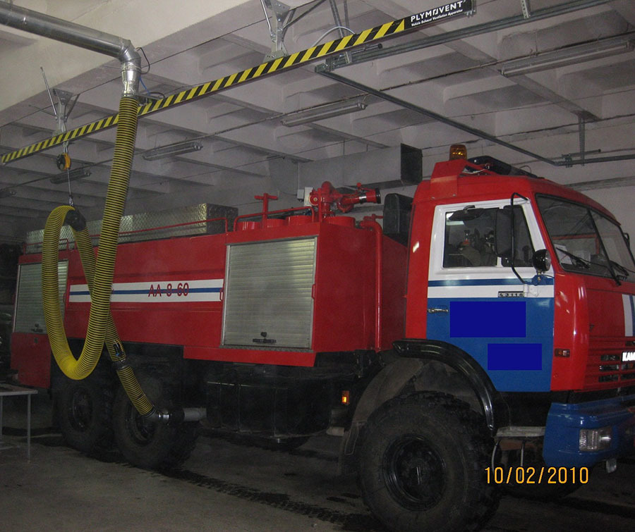 <span style="font-weight: bold; font-style: italic;">системы удаления выхлопных газов (СУВГ) от любого типа автотранспорта </span>